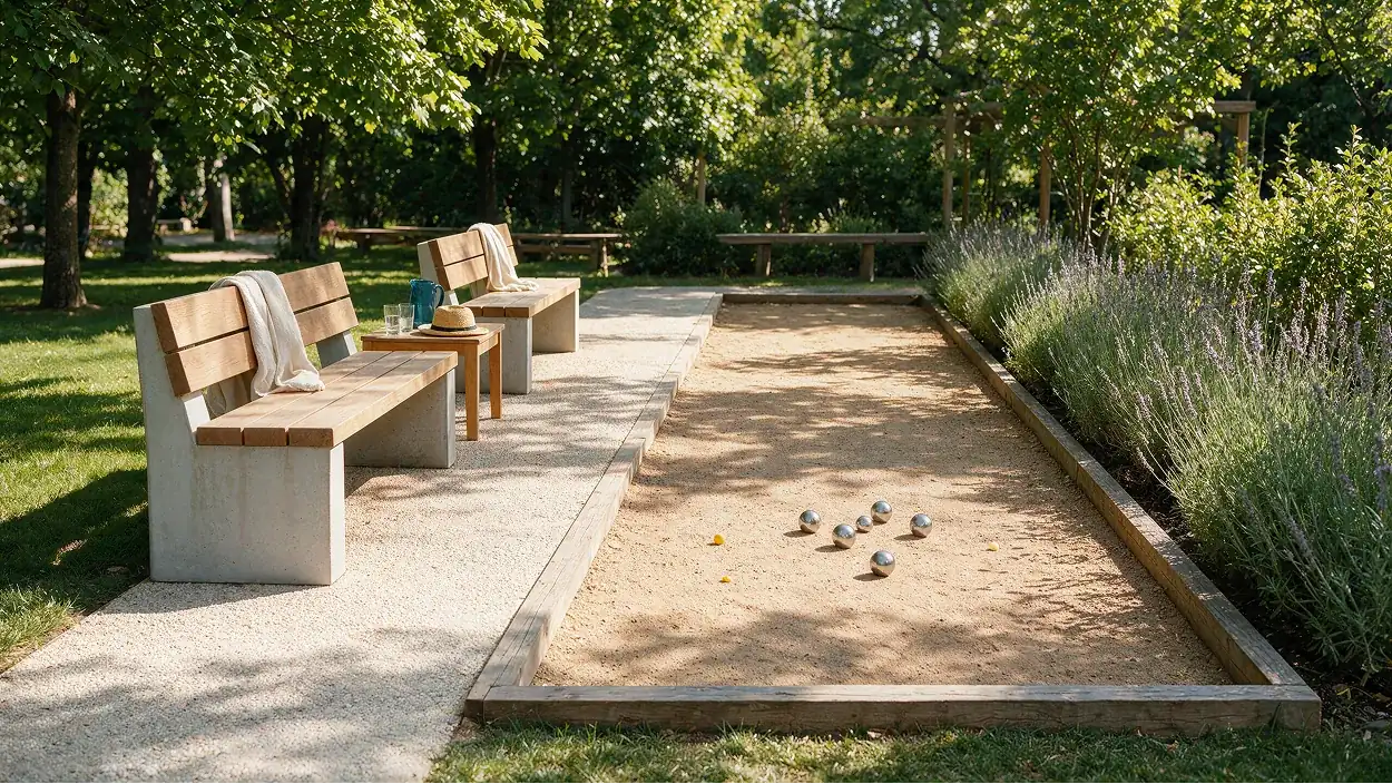 Terrain de pétanque - Phase 2
