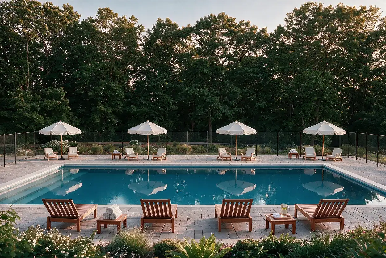 Piscine extérieure - Phase 2